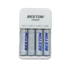 Cargador de Pilas Recargables Beston C8006B AAX4