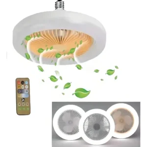 Lampara Ventilador Control Remoto FL-50W