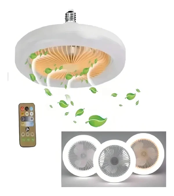 Lampara Ventilador Control Remoto FL-50W