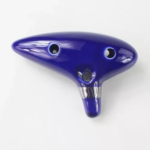 Ocarina En Cerámica De 12 Huecos