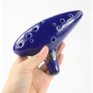 Ocarina En Cerámica De 12 Huecos