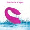 Vibrador Con Succión y Control Remoto