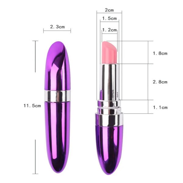Vibrador Consolador En Forma de Labial